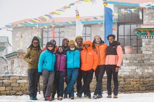 First all-black and brown team summits Everest