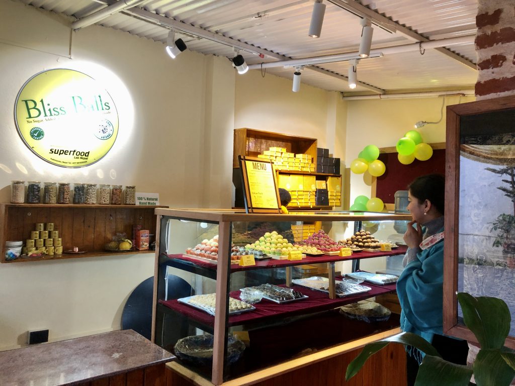 Bliss Balls outlet. Photo: Bliss Balls