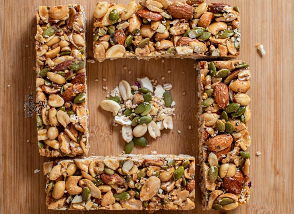 Energy bars from Kharayo Bakes. Photo: Kharayo Bakes.