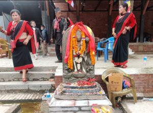 Kathmandu mahabihar gets back stolen idol after 40 years