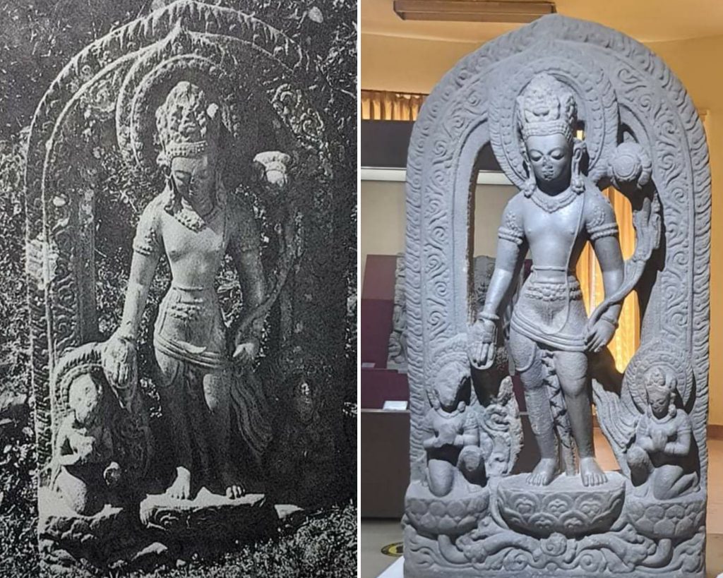 padmapani lokeshwar stolen idol