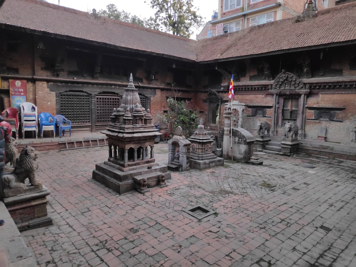 Gunakar Mahavihar in Jyatha of Kathmandu is over 300 years old.