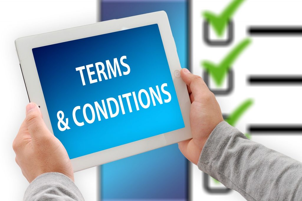 tablet-terms and conditions