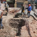 Kathmandu city-activists feud at Chusya Baha: Department begins excavation