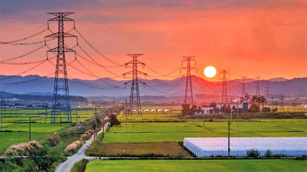 Representational image: Electricity transmission line electricity production export electricity