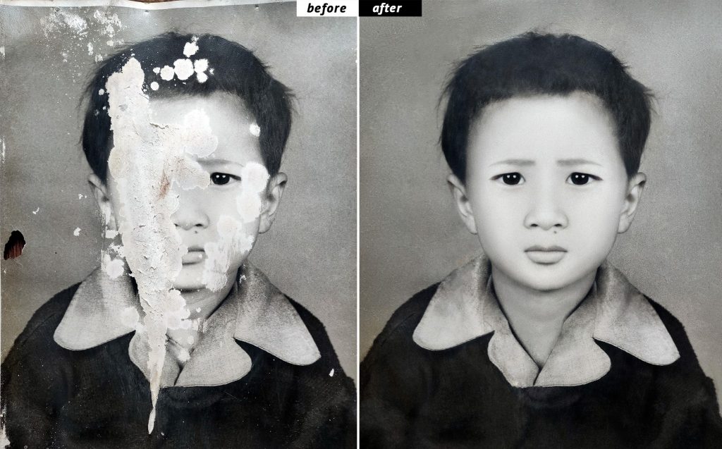 Photo Restoration Nepal work images (5)