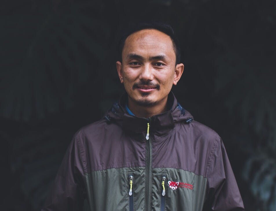 Conservationist Sonam Lama. Photo: Whitley Fund for Nature