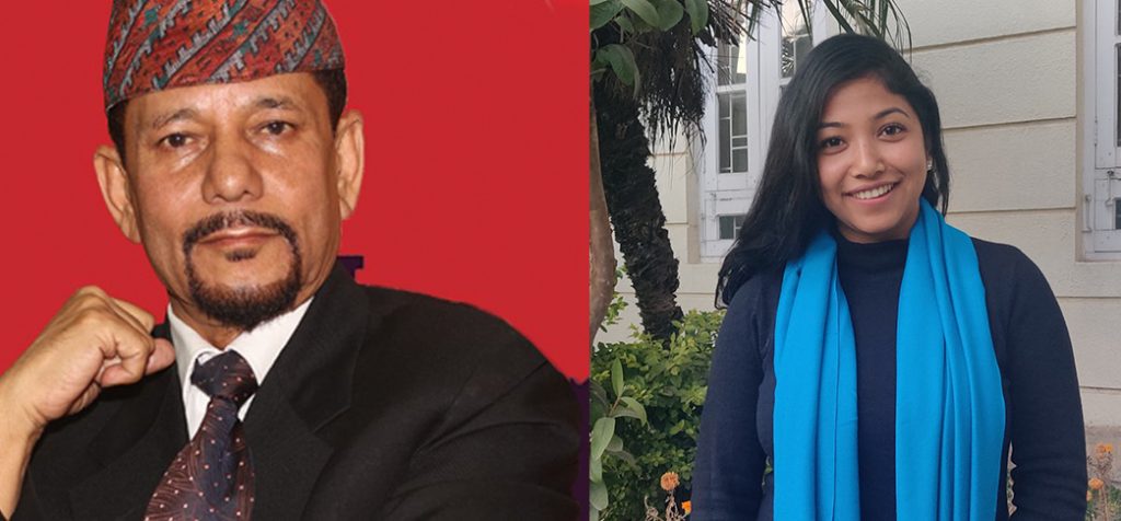 File (L-R): Keshav Sthapit and Sunita Dangol