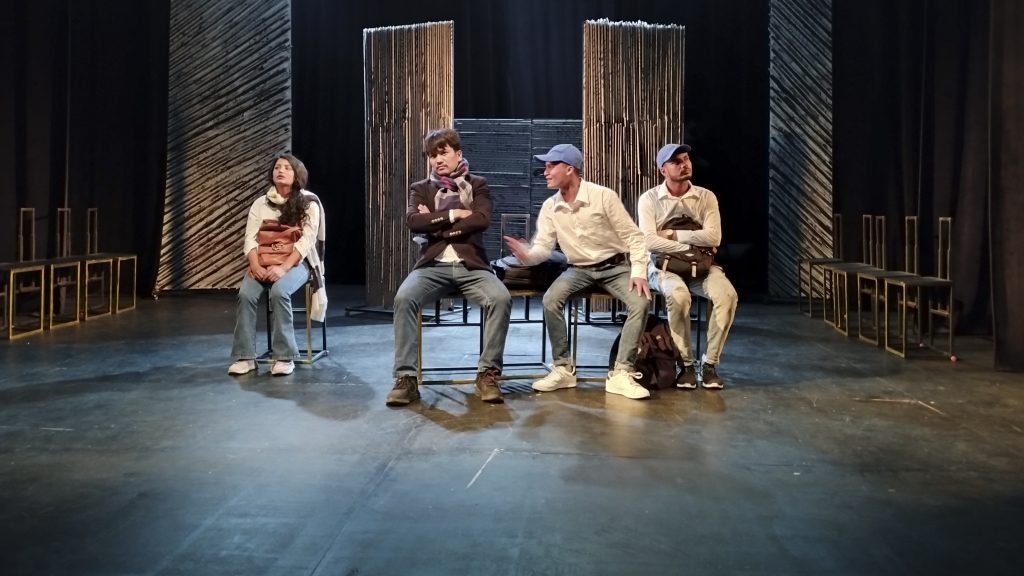 Although produced by students, the play Teen Transit is a joyful watch. Photo: Prasun Sangroula