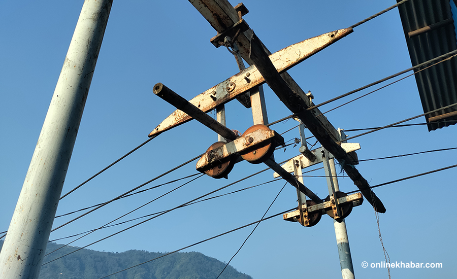 A rope would go through Bhattedanda in the yesteryear. 