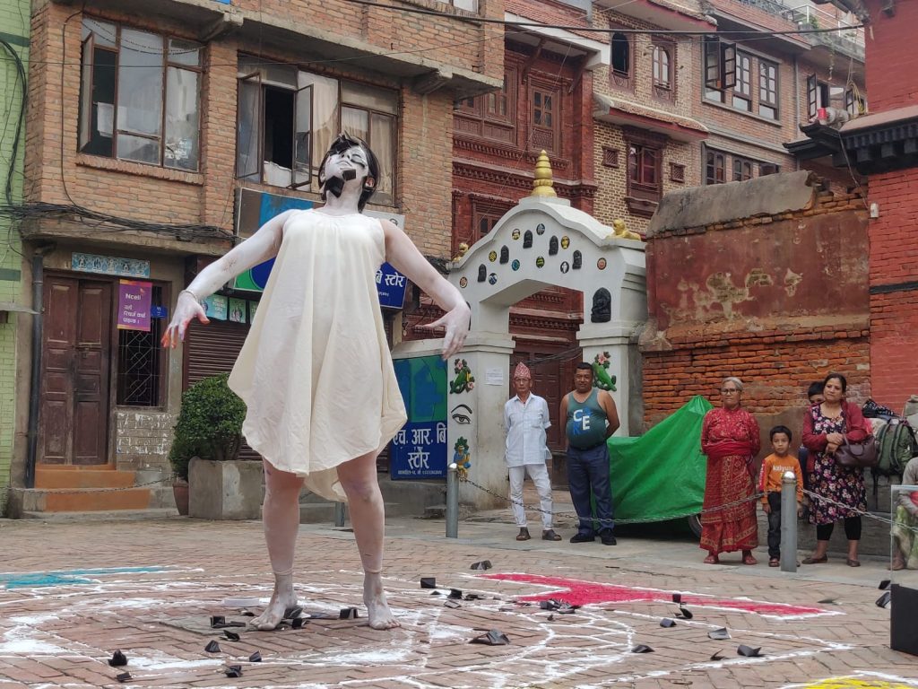 Mahima singh Butoh dance performance art 6