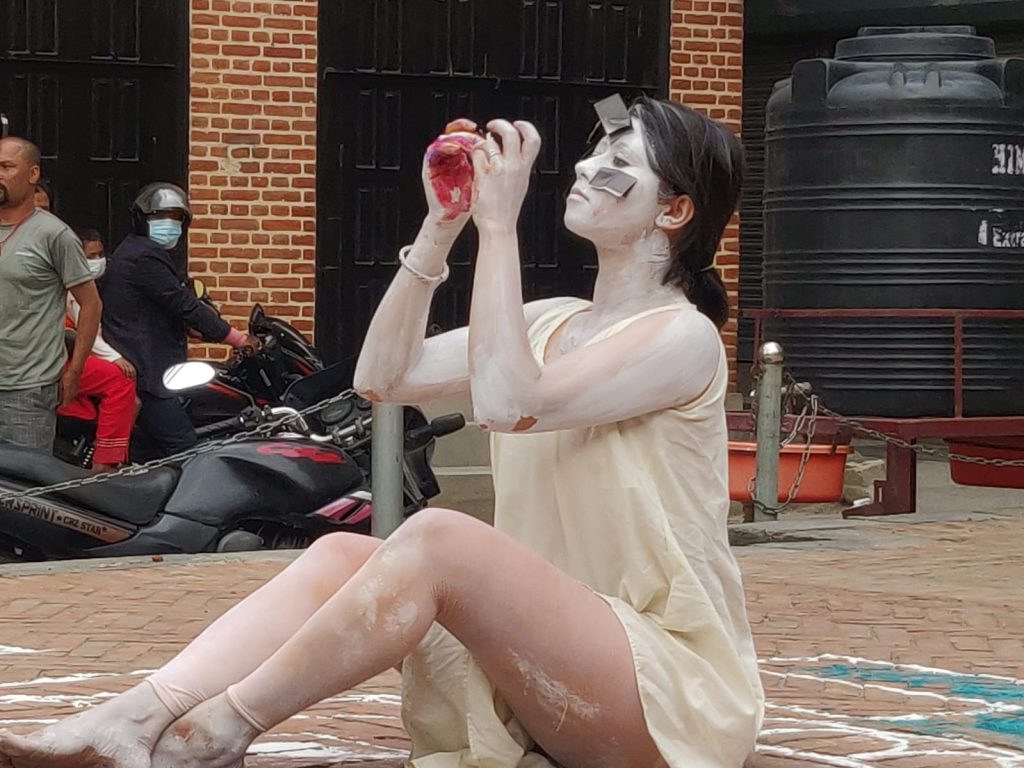 Mahima singh Butoh dance performance art 6