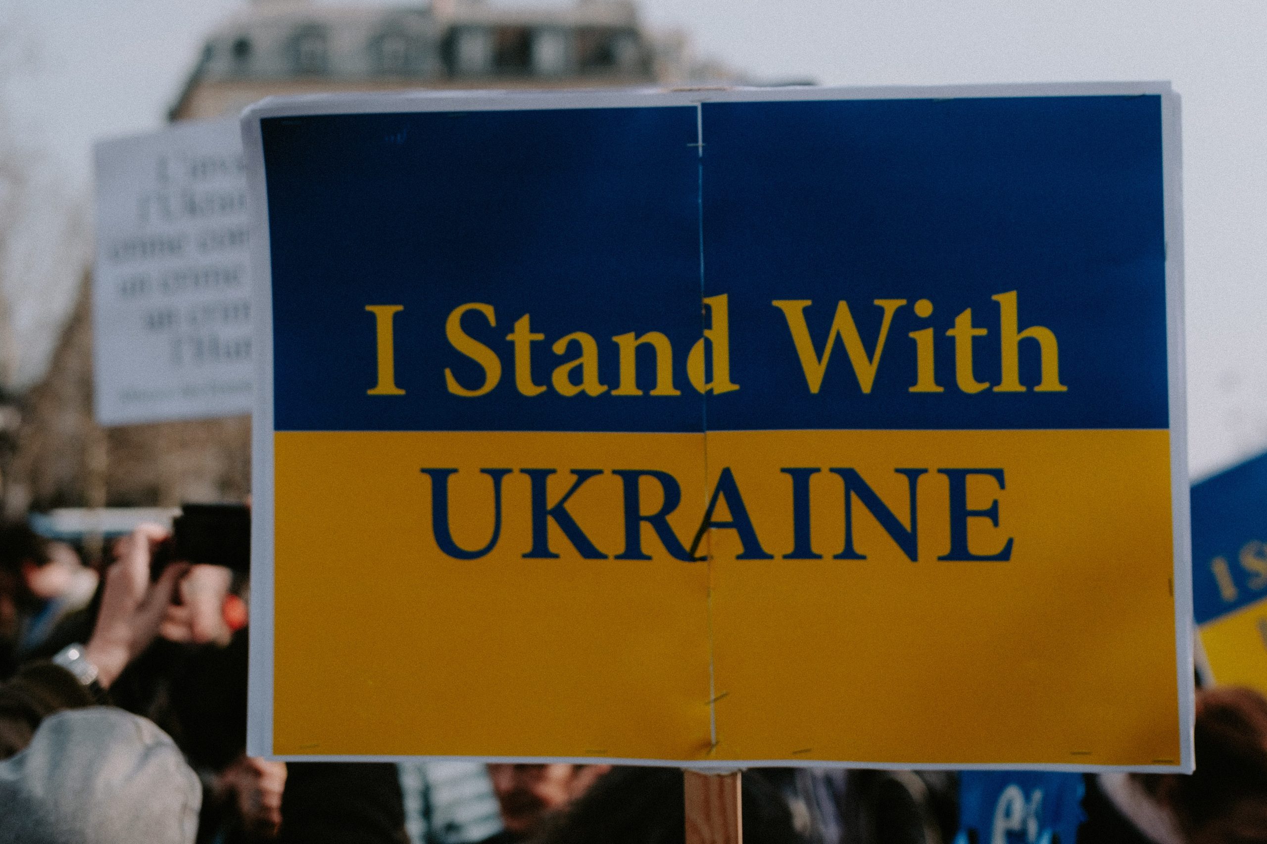 Solidarity with Ukraine after Russian invasion