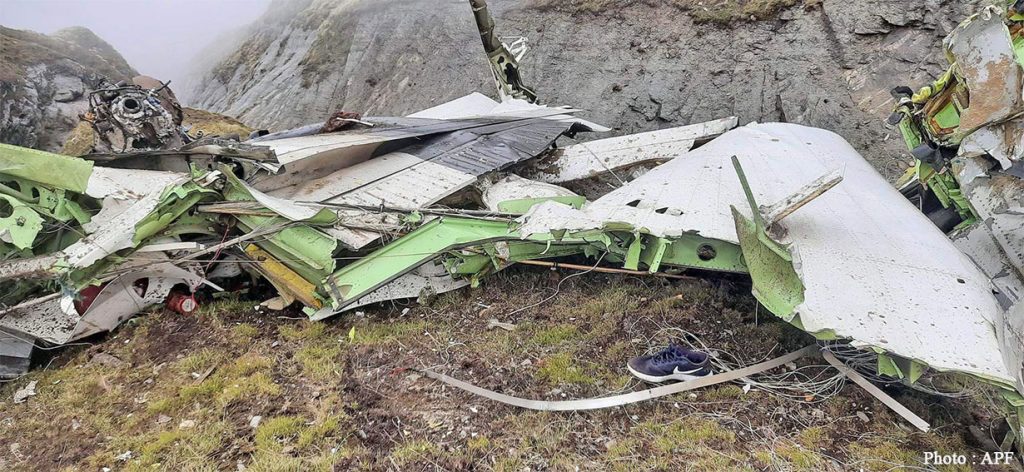 Tara Air crash site plane crashes in nepal
