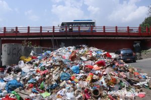 Kathmandu city won’t collect and transport waste for one week