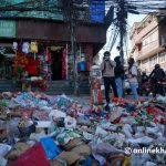 Kathmandu streets welcome local elections with heaps of waste everywhere