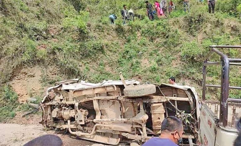 (Updated) Syangja road accident kills 14 - OnlineKhabar English News