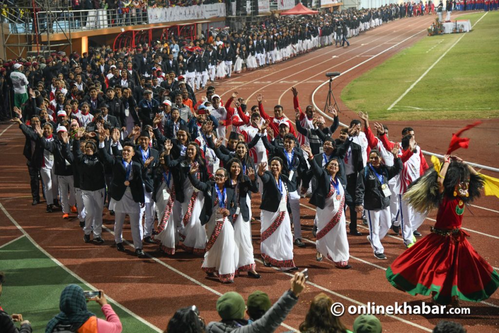 13th-SAG-closing-ceremony-4 sportspeople in Nepal
