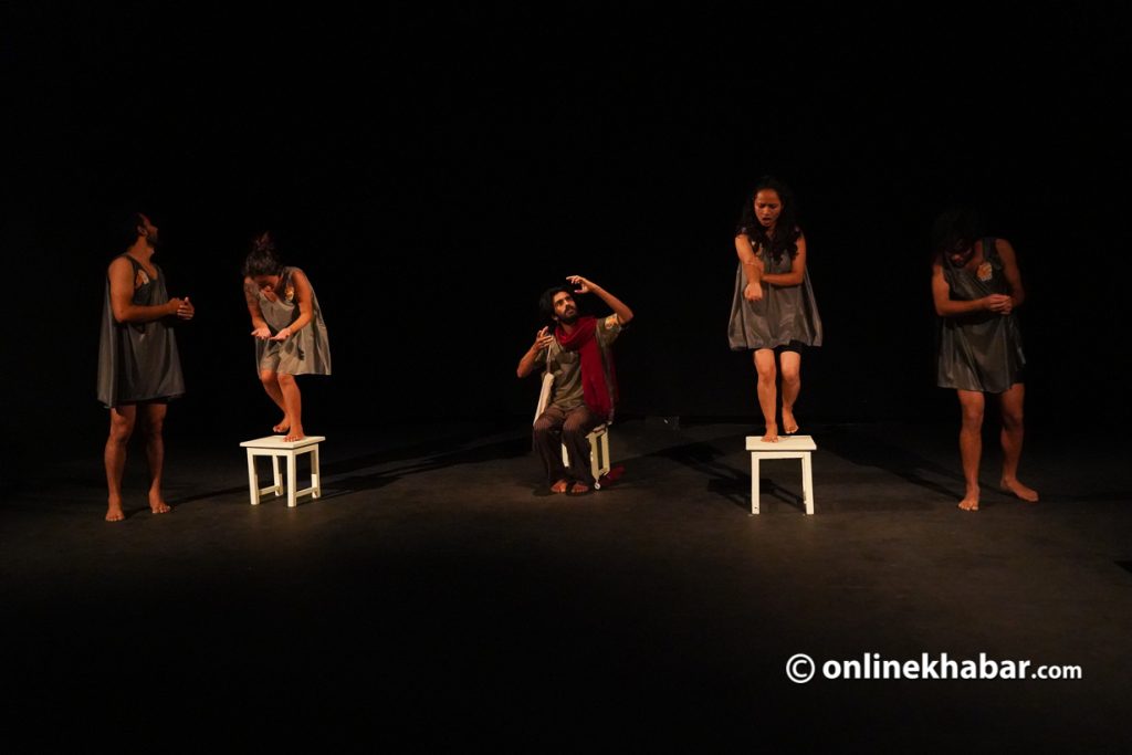 Aiya! Maya: Symbols dance in a new Kathmandu play to give the spectators food for thought