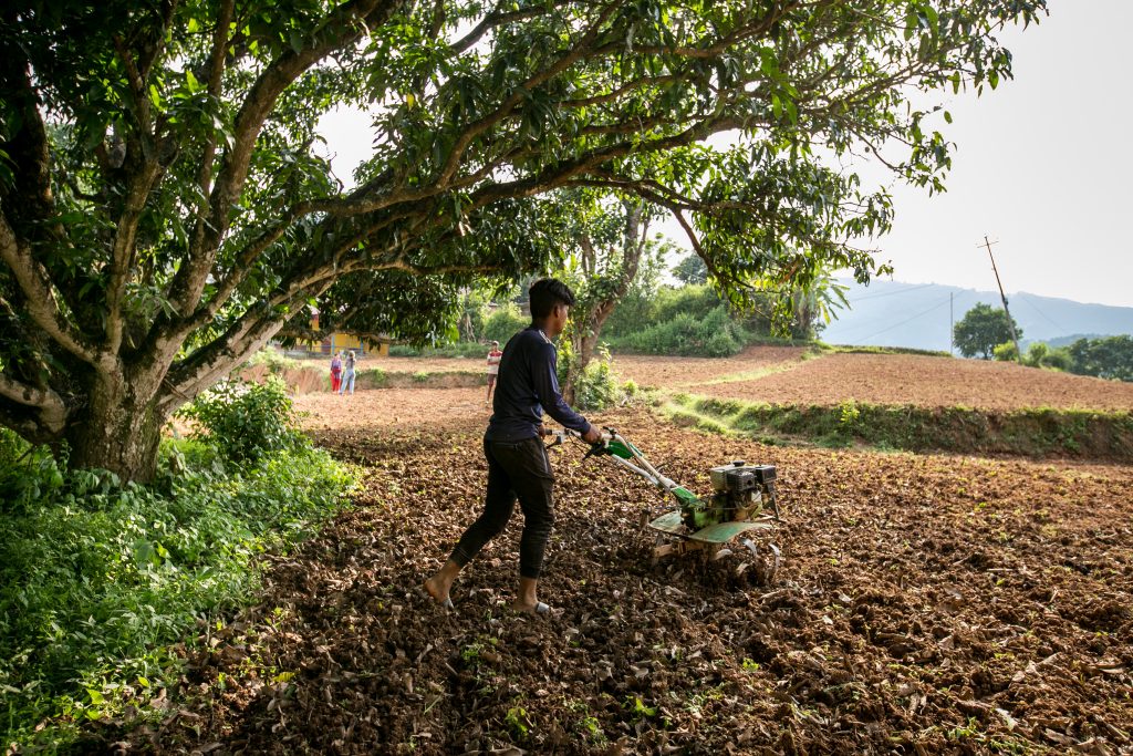 Kavre village Dhulikhel ICIMOD local vegetables