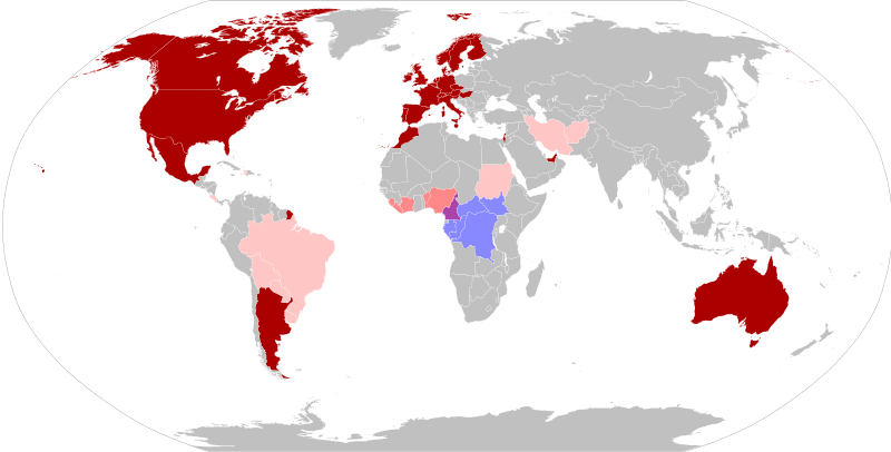 The monkeypox outbreak in May 2022. Photo: Wikimedia Commons