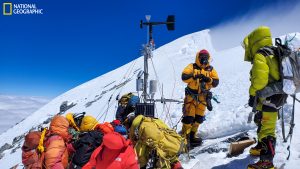 The weather station on Everest peak elevates the confidence of Nepali climbers and meteorologists alike