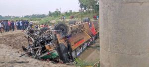 9 dead in a Rupandehi bus accident