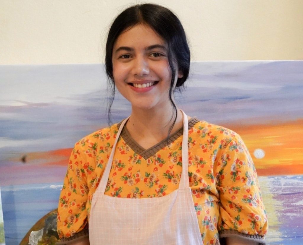 Anna Dhakal young nepali artist
