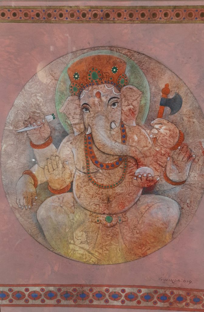 Ganesh by artist Govinda Lal Singh Dongol