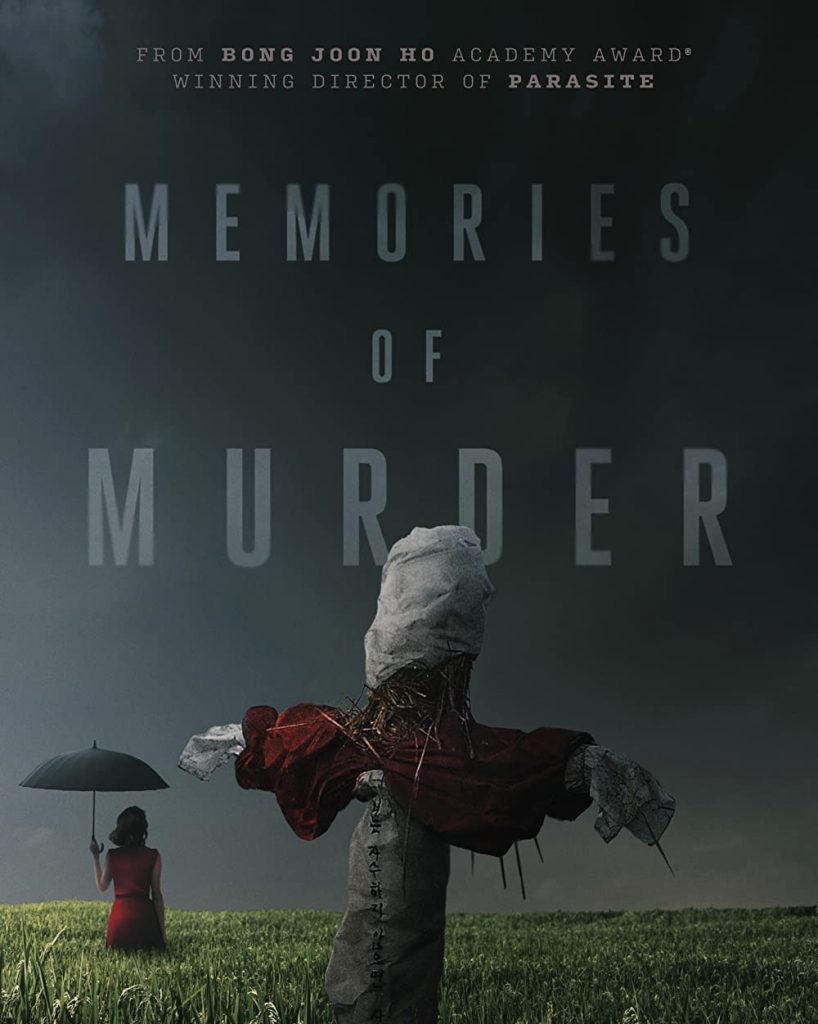 Cover art of 'Memories of Murder'.  Photo: IMDB. 