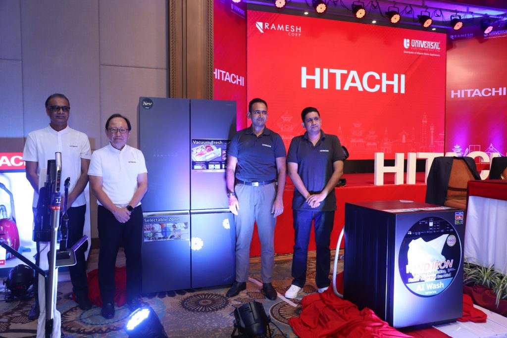 Hitachi launches various new products in Nepal in July 2022. Photo: Ramesh Corp