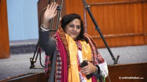 Pushpa Bhusal is elected the House of Representatives deputy speaker