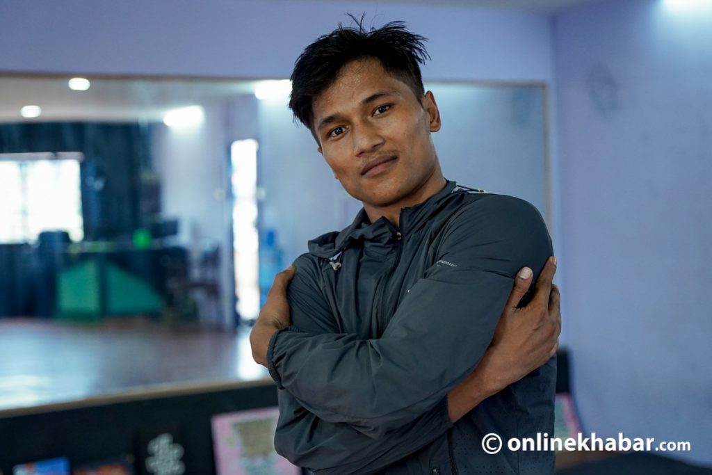 Tony believes that the scholarship will make not only him but the entire Nepal b-boying sector more professional. Image: Chandra Bahadur Ale. 
