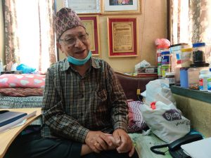 Hari Ram Joshi: The Kathmandu culture and history expert is honing dexterity as he ages