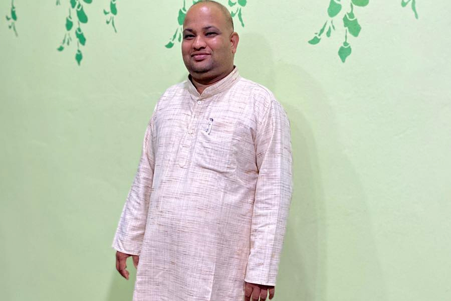 Baiju Prasad Gupta, the chairman of the Palhinandan rural municipality in the Nawalparasi district of Lumbini