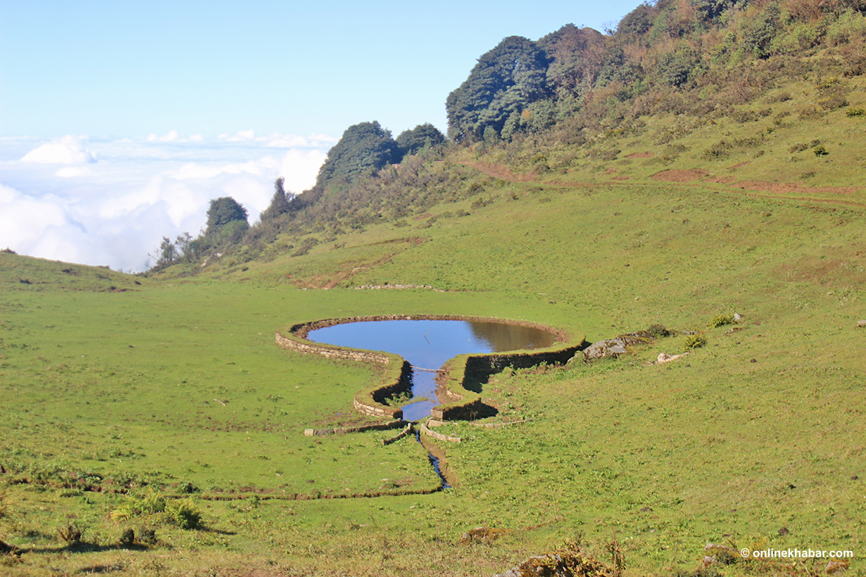 Nine ponds constructed in community forests in Parbat - OnlineKhabar ...