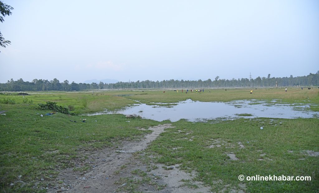 Indigenous People's Stadium of Jhapa Photo: Chandra Bahadur Ale