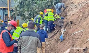 Landslide kills 3 in Kathmandu’s Chandragiri