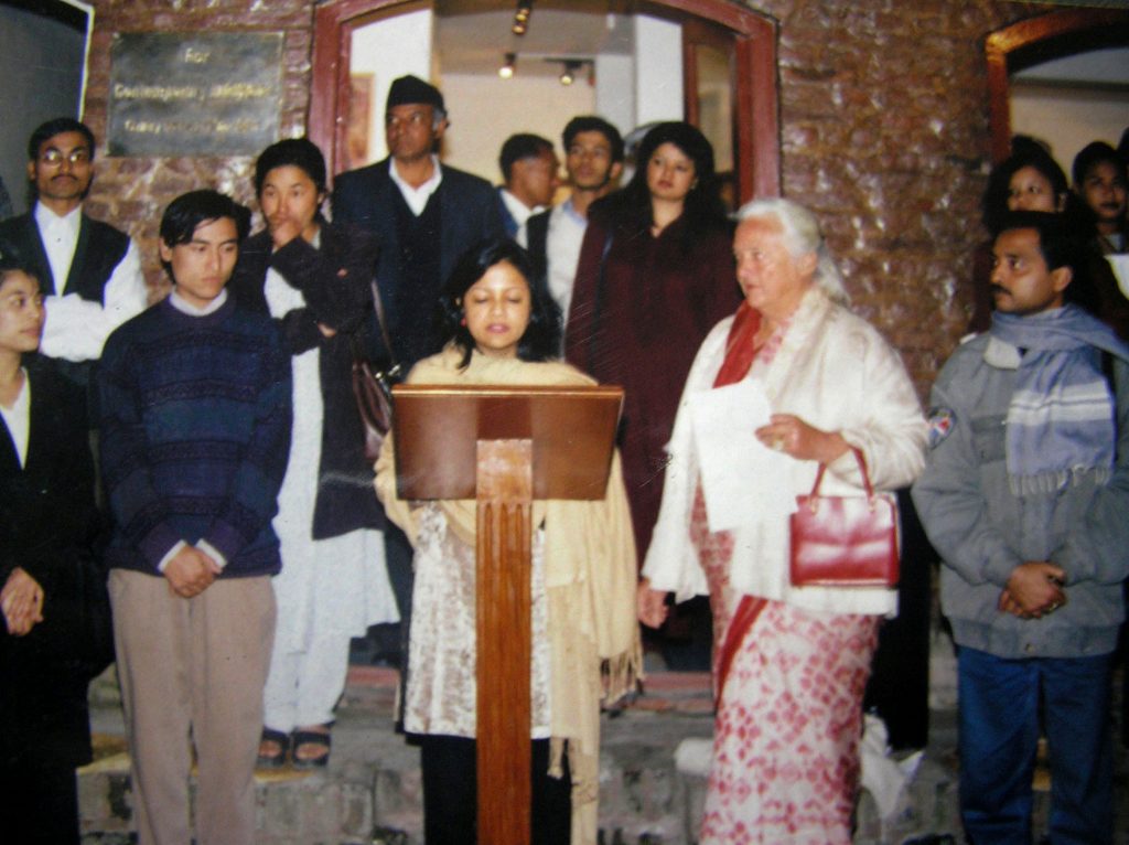 Four men show at Siddhartha Art Gallery in 2001.