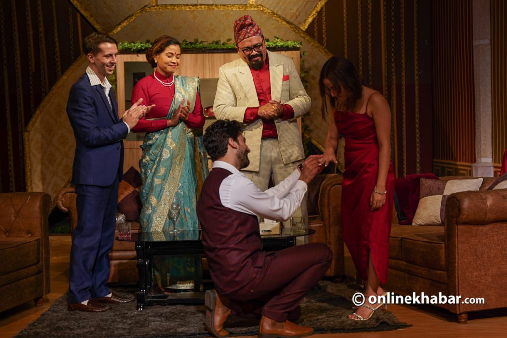 There are different aspects of An Inspector Calls that set it apart from other contemporary dramas being staged. Photo: Chandra Bahadur Ale 