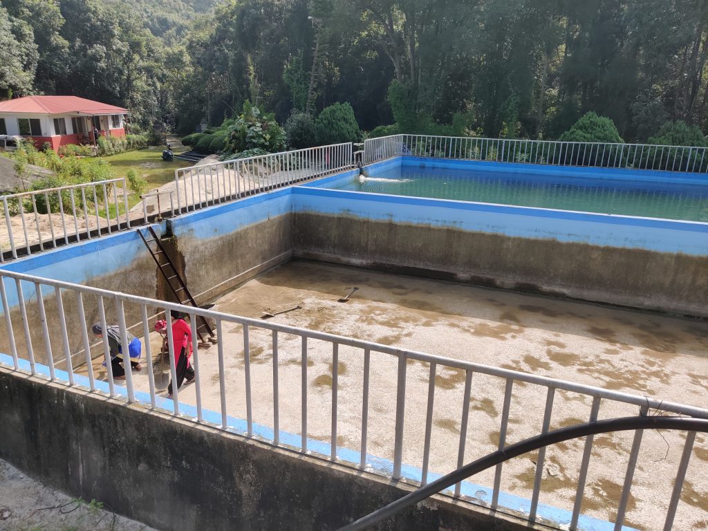 Rapid Sand Filtration process in Dhulikhel water treatment plant (14)