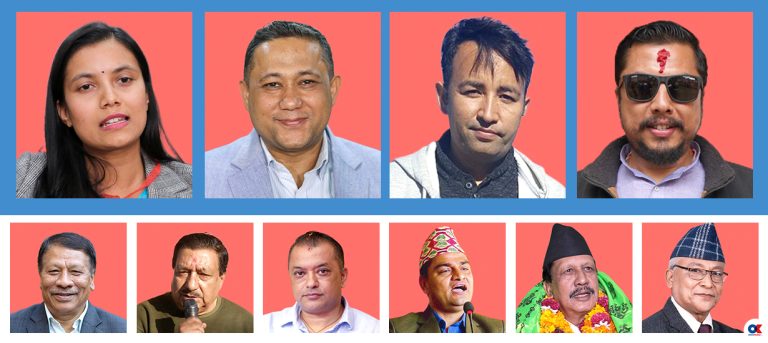 Four of the 10 House of Representatives members elected from the Kathmandu district belong to the Rastriya Swatantra Party. 