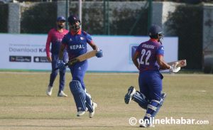 Nepal beat UAE by 6 wickets to win Ssixer ODI Series