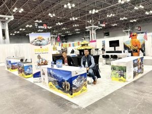 Nepali tourism entrepreneurs promote Nepal at New York Travel Show