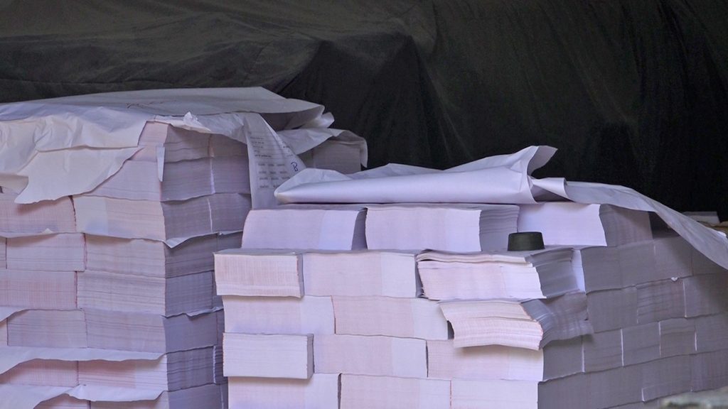 Ballot papers printed at Janak Education Material Centre Limited