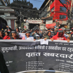 Kathmandu city govt’s another 7-day notice to remove riverside shanties of landless squatters