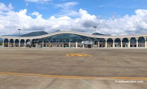 Calibration flights start at Pokhara Regional International Airport
