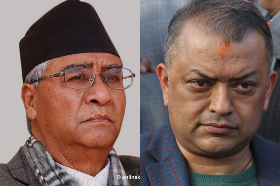 Gagan Thapa - Sher Bahadur Deuba