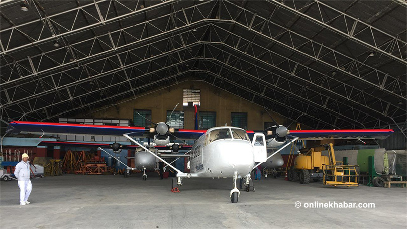 NAC grounded aircraft - old aircraft