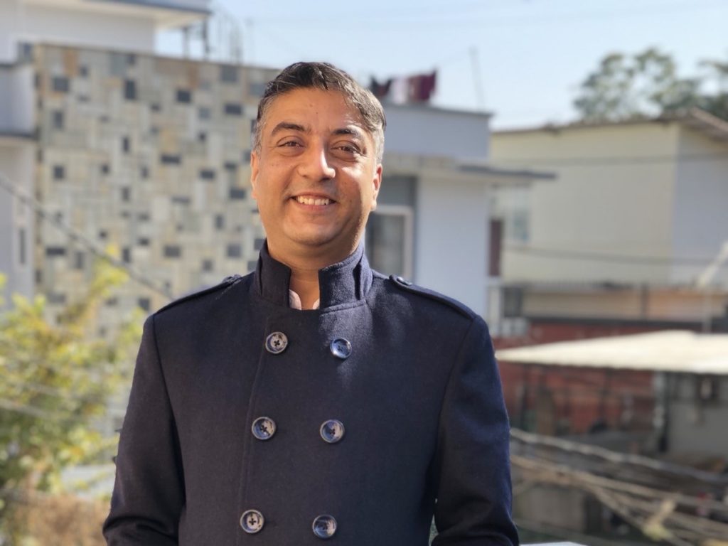 Antarprerana and its Co-Founder/CEO Niraj Khanal. Photo Courtesy: Antarprerana